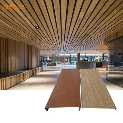 Aluminum Material Aluminum Strip Ceiling Panels Combining Lightweight Design With High Strength And Corrosion Resistance
