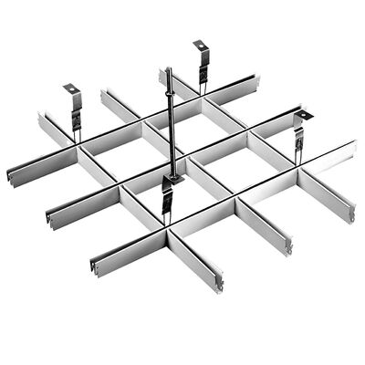 Can Be Customized Aluminum Open Cell Grid Ceiling Made from Aluminum Material Ensuring Corrosion Resistance and Long Term Performance
