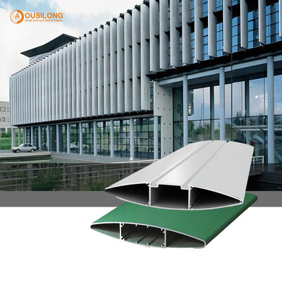 Wooden Grain Color Customized Aluminum Louvers Panel Thickness 0.8 to 3.0mm Designed for Airflow and Building Exterior Protection