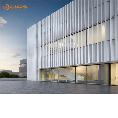 Black aluminum louvers wall mounted or ceiling mounted designed for ventilation sun shading and weather resistance in building facades