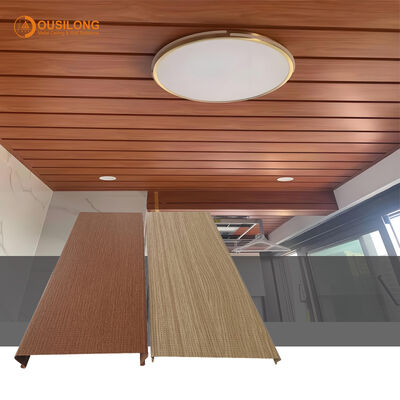 Stripwidth 50mm to 300mm aluminum strip ceiling customizable production requirement as you require ideal for commercial and residential projects