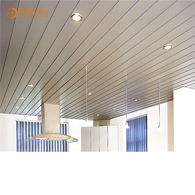 Coating Thickness 006mm To 008mm Aluminium Strip Ceiling Fireproof U85 Panels For Commercial And Industrial Applications
