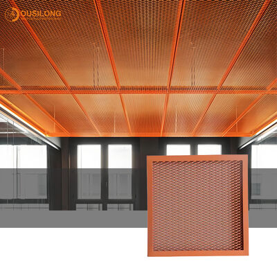 Minimum Qty 300 Square Meter Perforated Aluminum Mesh Ceiling Ideal for Acoustic Performance and Airflow Management in Commercial Spaces