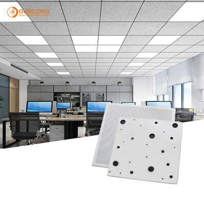 Lay In Ceiling Tiles Offering Lay In Grid System Installation Type and AA Grade Fireproof Features for Cultural Centers