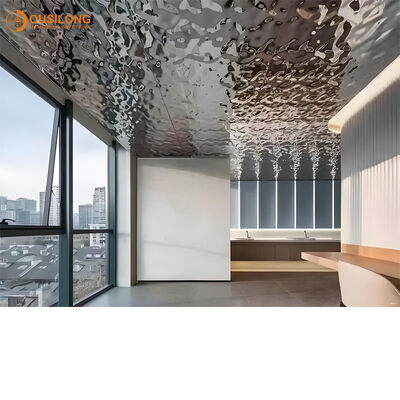 Drop-in Installationtype Water Rippled Aluminum Honeycomb Ceiling Shielding Door 9001900mm Ceiling Panel with Excellent Thermal Insulation