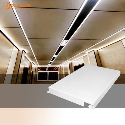 Easy Install Acoustic Ceiling Tiles Featuring Triangle Keel Suitable Ceiling Curtain Wall Solutions for Noise Reduction
