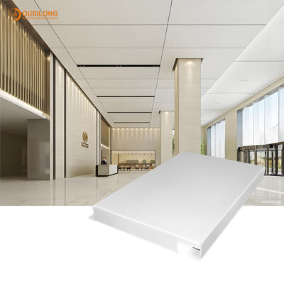 Acoustic Ceiling Tiles Metal Ceilings Designed with Triangle Keel Installation Providing Acoustic Solutions