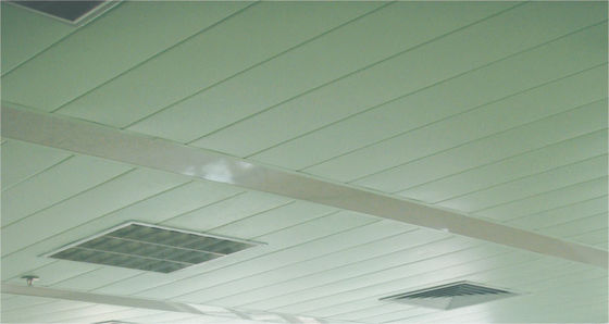 Straight / beveled Edge S - shaped Aluminium Strip Ceiling RAL color For airport