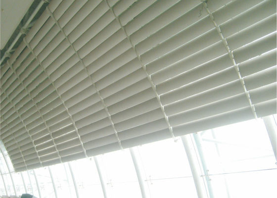 Building Facade Aluminium Profile Blinds PVDF Coating Decorative Exterior Aluminum Sun Shade System for Wall