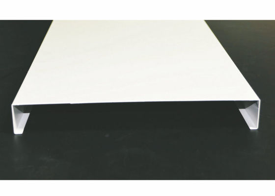 Open interior suspended Aluminium Strip Ceiling B - shaped , Plank Linear Metal Ceiling