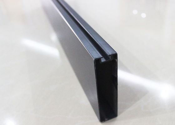 Rectangle Strip Linear White Metal Ceiling Tile For Airport , T30mm x 70mm