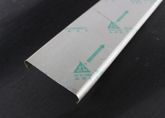 Washable 0.6mm Aluminum Sun Shade System For Building Exterior Wall Architecture Panels