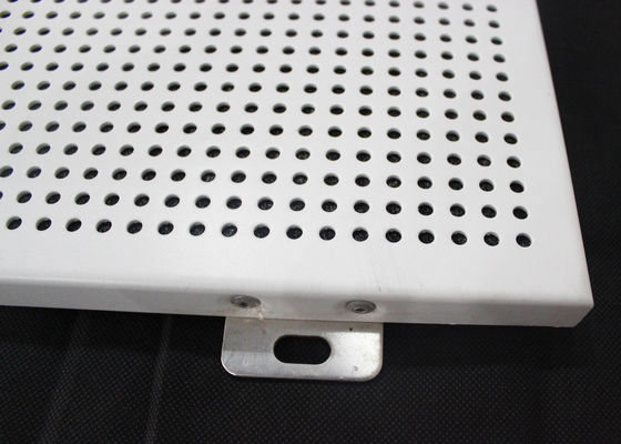 Mortar Resistant Decorative Acoustic Ceiling Tiles , Aluminium solid Panel