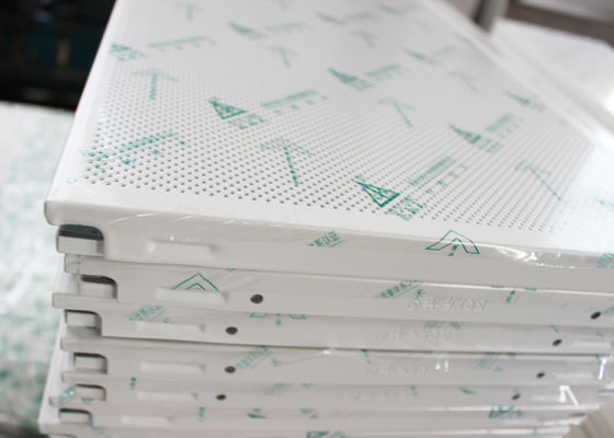 Perforated 600 x 600 Clip In Ceiling Panels