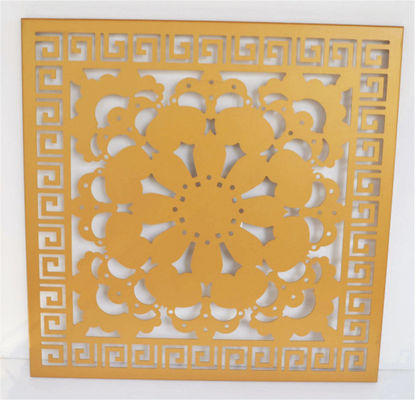 CNC Perforated Aluminium / Aluminum Wall Panel Special Design Customized Metal Wall Ceiling Cladding