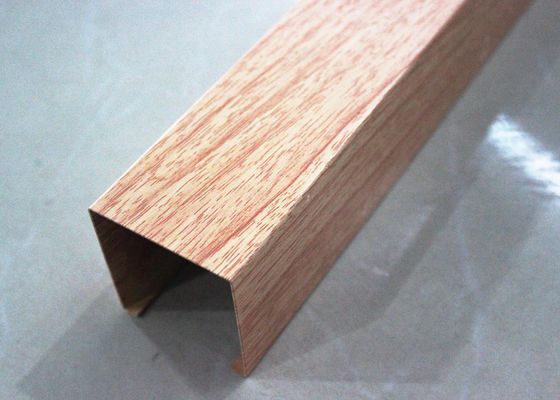 suspended ceiling U-aluminum Profile Screen Ceiling / Aluminum False Tile for Airport