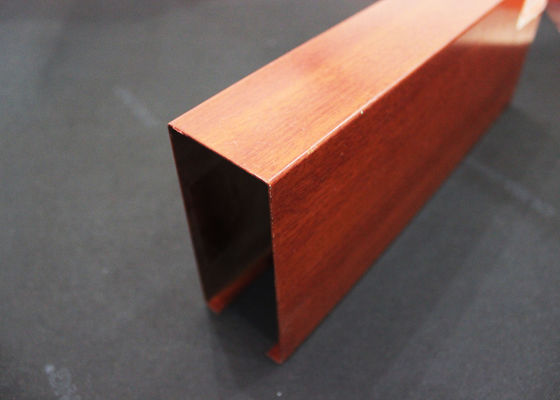 Building U-aluminum Profile Screen Ceiling , Suspended Aluminum Ceiling Tiles