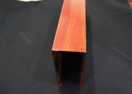 Building U-aluminum Profile Screen Ceiling , Suspended Aluminum Ceiling Tiles