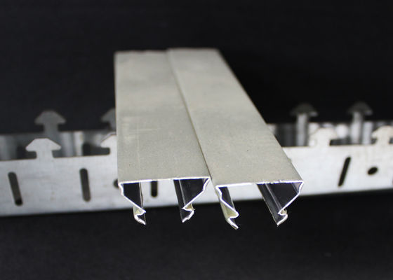 C - shaped Zero Clearance Aluminum Strip Ceiling Panel / Metal Linear Ceiling