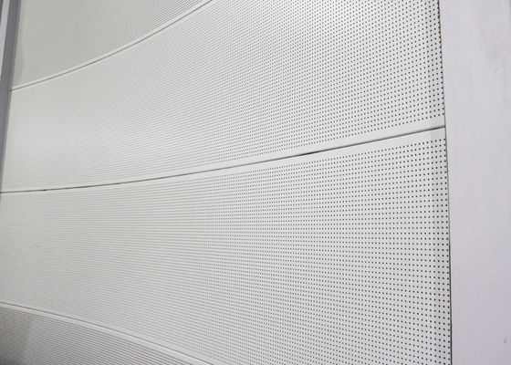 Curved Aluminum Wall Panel / Perforated Metal Ceiling Panels for building wall