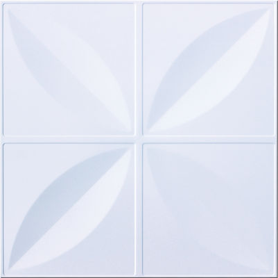 Metallic Mirror Artistic Ceiling Tiles / Decorative Drop Ceiling panel 300mm x 300mm