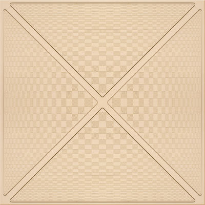 Stereo Mirror Artistic Ceiling / Kitchen Suspended Ceiling Tiles 300mm x 300mm