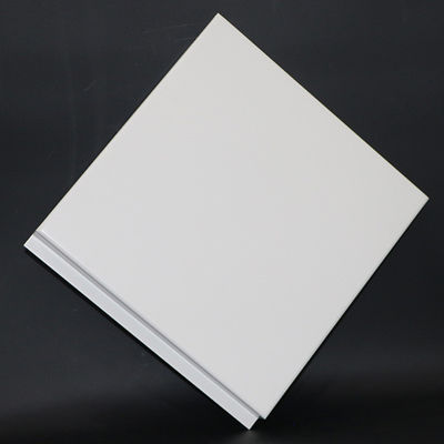 Sound - Absorbing Interior Hall Hook Suspended Metal Ceiling PE / PVDF Powder Coating