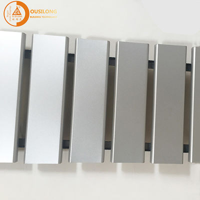 Suspended Metal Strip U-aluminum Profile Screen Ceiling For Residential