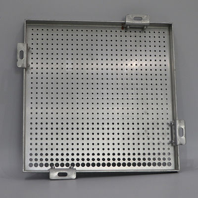 600x600 Suspended Metal Aluminum Wall Panels Project Weather Resistance