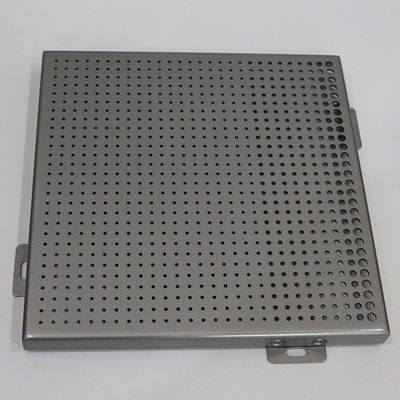 600x600 Suspended Metal Aluminum Wall Panels Project Weather Resistance