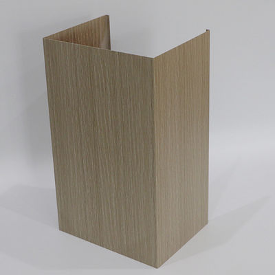 Expanded U - Shaped Metal Aluminum Baffle Ceiling For Shopping Mall