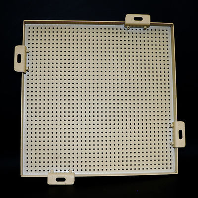 Building Exterior Facade Decoration Perforated Aluminum Wall Panel With 10 Years Warranty