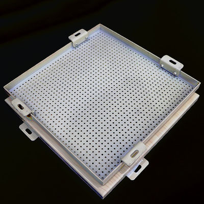 Building Exterior Facade Decoration Perforated Aluminum Wall Panel With 10 Years Warranty