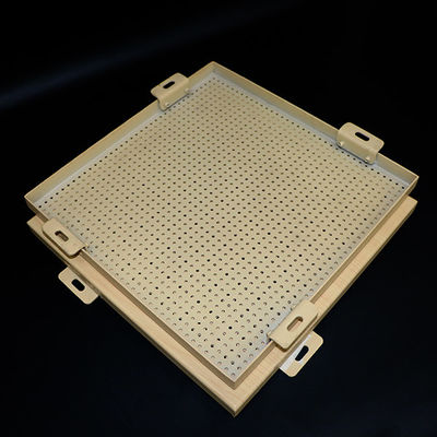 Building Exterior Facade Decoration Perforated Aluminum Wall Panel With 10 Years Warranty