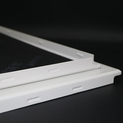 Decorative Suspended Aluminum Square Ceiling Tiles Waterproof Acoustic