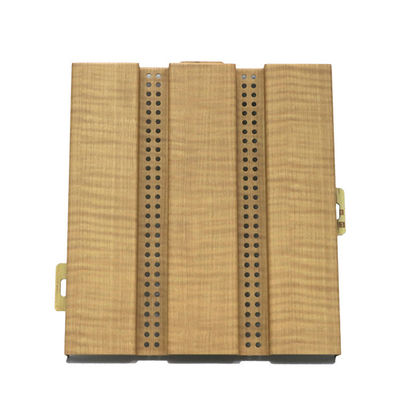 Perforated Exterior Curtain Wall Cladding Solid Aluminum Aluminium Wall Panels For Hospital Complex Building