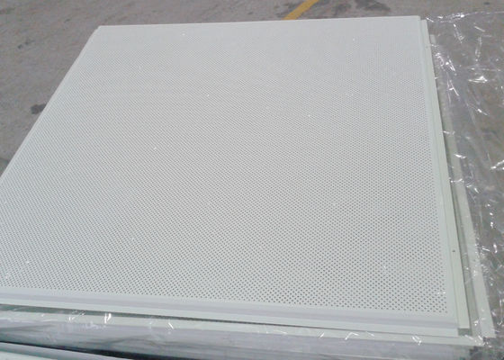 Beveled Angle Lay In Acoustic Ceiling Tiles , Aluminium Commercial Ceiling