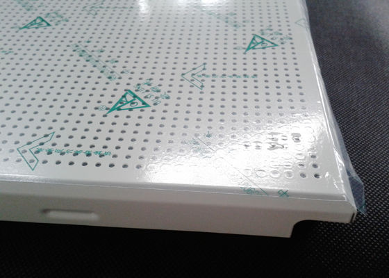 Sound Absorption and Noise Reducing Commercial Ceiling Tiles with perforation