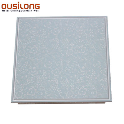 House Materials Artistic 300X300 Aluminum Clip In Ceiling Tile