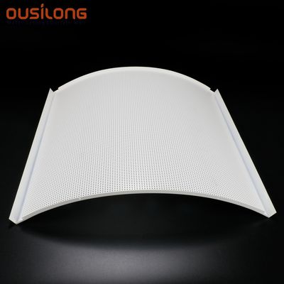 Soundproof Perforated 305*305 Aluminum Panel False Ceiling