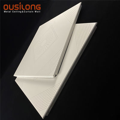 Office 0.5mm Aluminium False Clip In Ceiling For Hospital