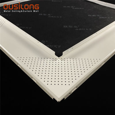 Sound Absorbing 1.2mm Clip In Ceiling Panels Irregular Shape