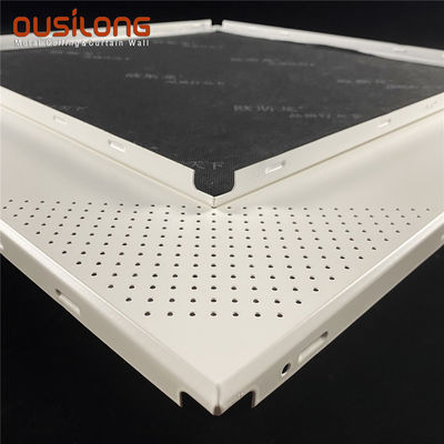 Sound Absorbing 1.2mm Clip In Ceiling Panels Irregular Shape