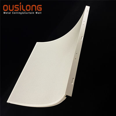 Soundproof Hall Office Cloud Metal Clip In Ceiling Panels