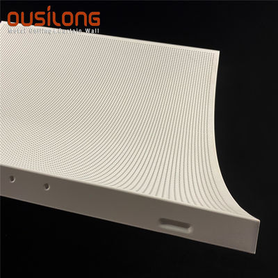 0.5mm Acoustic Flat Clip In False Ceiling For Decoration