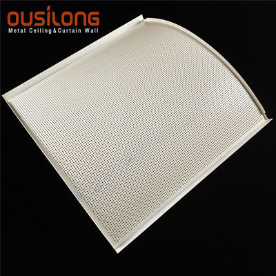 0.5mm Acoustic Flat Clip In False Ceiling For Decoration
