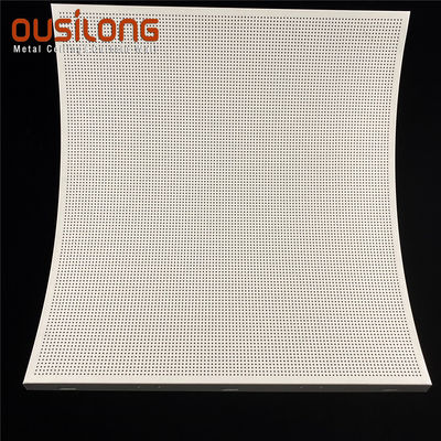 0.5mm Acoustic Flat Clip In False Ceiling For Decoration