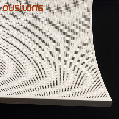 0.5mm Acoustic Flat Clip In False Ceiling For Decoration
