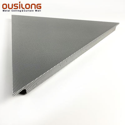 Perforated Metal Aluminum Tiles For Hanging Suspended System Ceiling