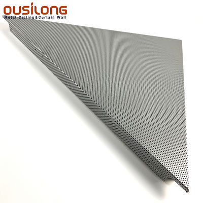 Perforated Metal Aluminum Tiles For Hanging Suspended System Ceiling